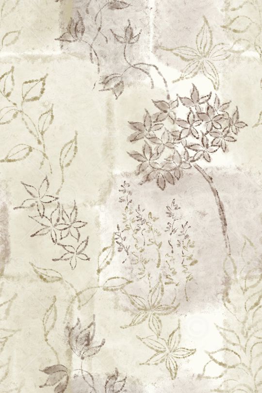 侘寂印花花型图片
