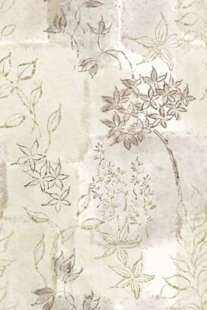 侘寂印花花型图片