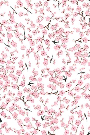 中国风印花花型图片