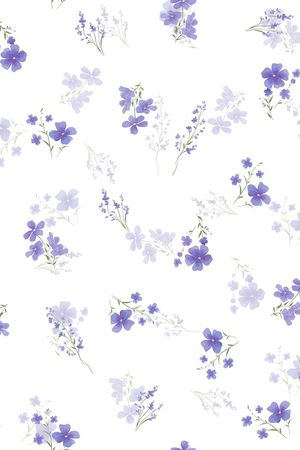 真丝印花花型图片