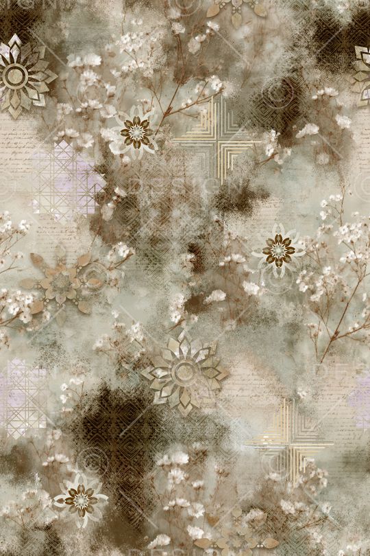 印花花型图片