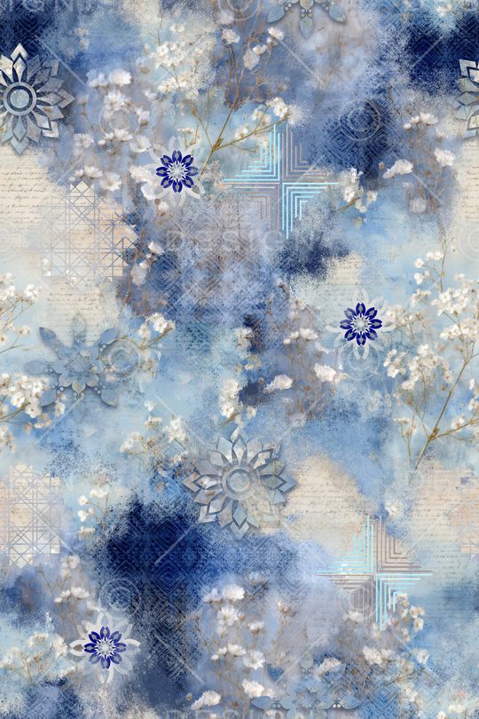 民族风印花花型图片