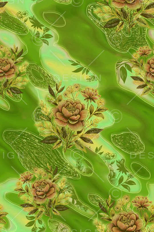 印花花型图片