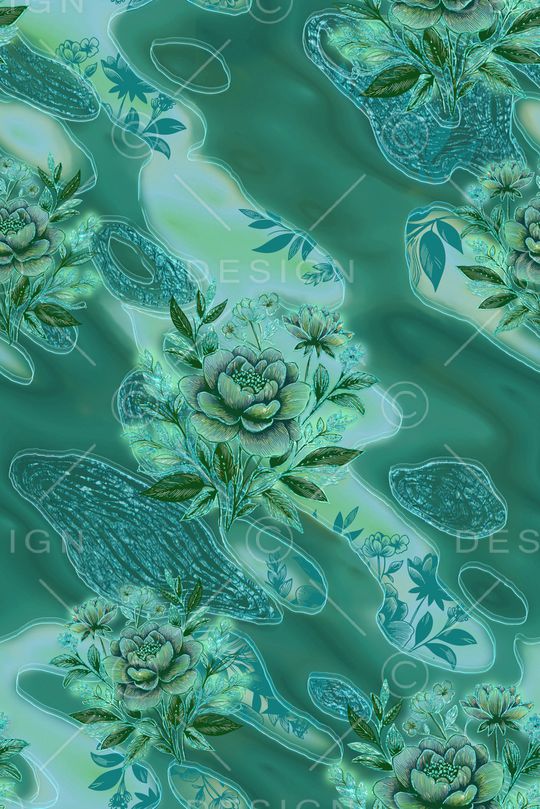 印花花型图片