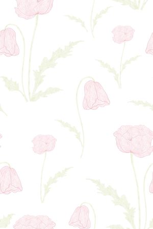 年轻女装印花花型图片