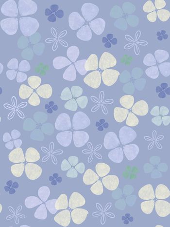 四叶草印花花型图片
