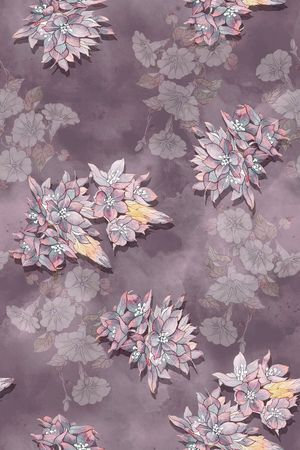 花卉印花花型图片