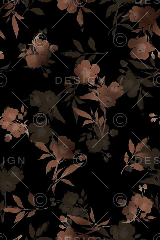 花卉印花花型图片