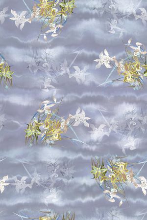 中国风印花花型图片