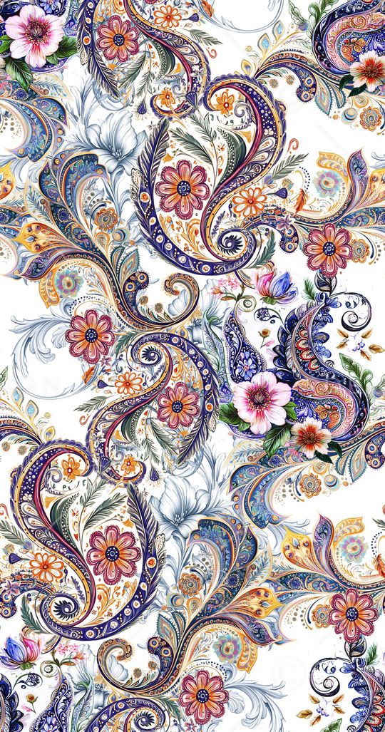 花卉印花花型图片