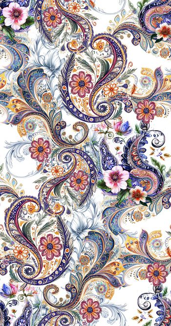 花卉印花花型图片