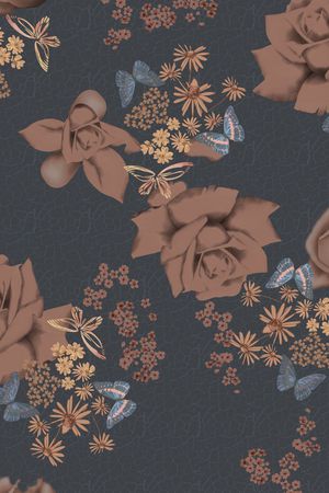 大花印花花型图片