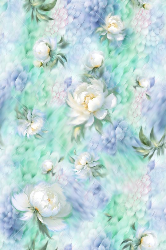 花卉印花花型图片