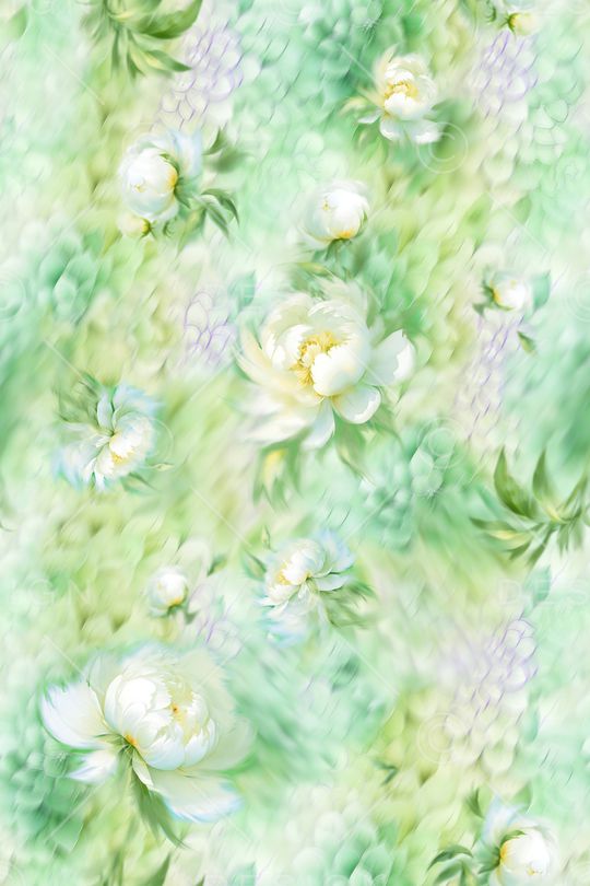 花卉印花花型图片