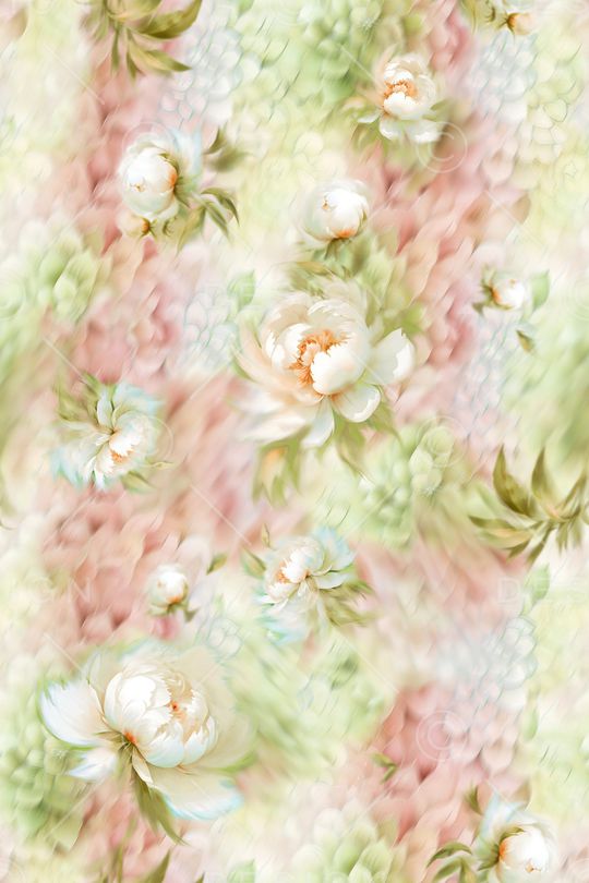 花卉印花花型图片
