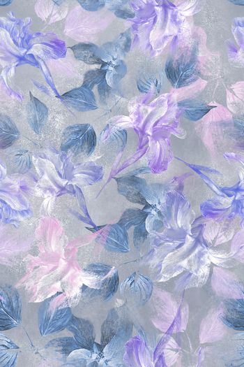 花卉印花花型图片