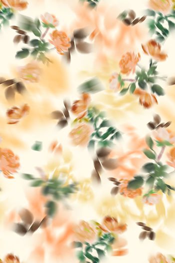 花卉印花花型图片