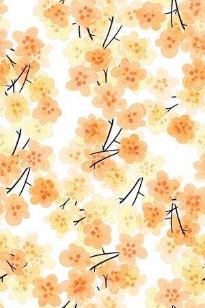 小清新印花花型图片
