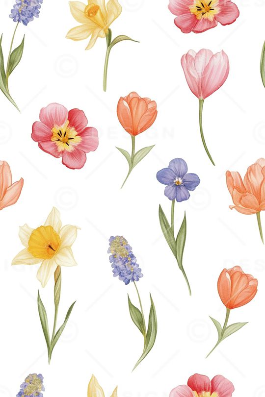 小清新印花花型图片