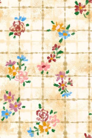 花卉印花花型图片
