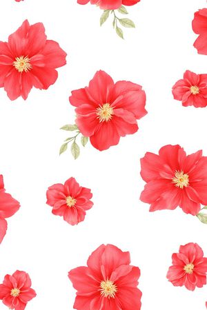 小清新印花花型图片