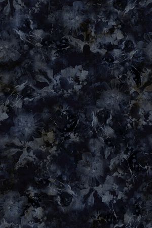 黑底花卉印花花型图片