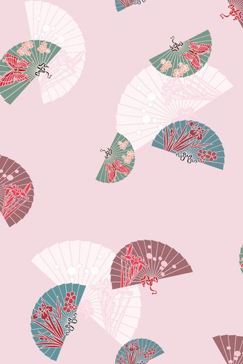 年轻女装印花花型图片
