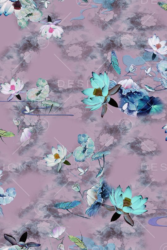 花卉印花花型图片