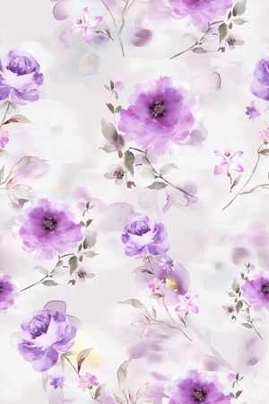 花卉印花花型图片