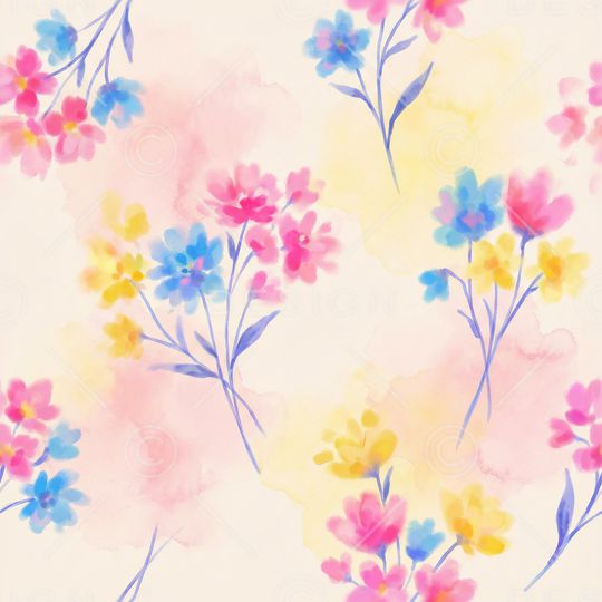 小清新印花花型图片