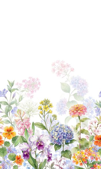 植物印花花型图片