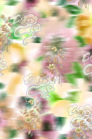 花卉印花花型图片