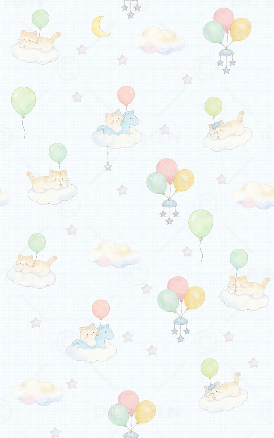 小猫印花花型图片