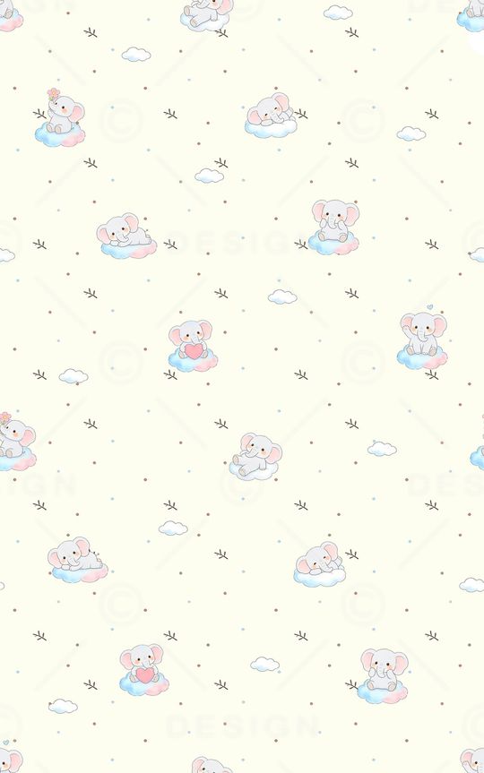 卡通印花花型图片