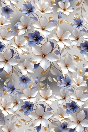 3D立体印花花型图片
