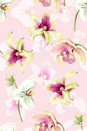 小清新印花花型图片