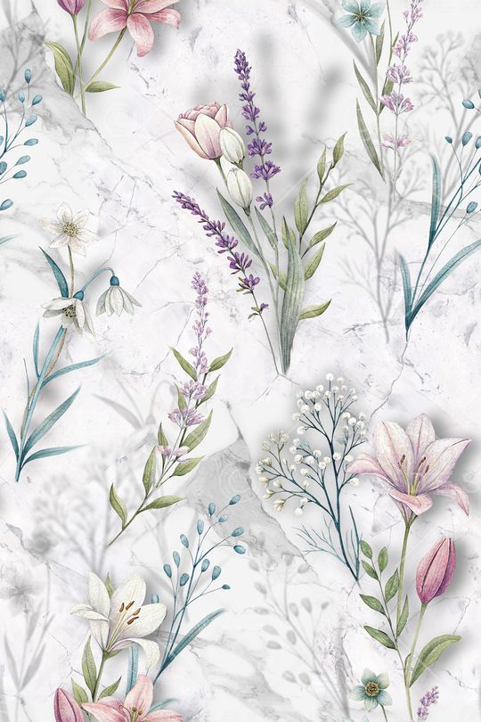 花卉印花花型图片