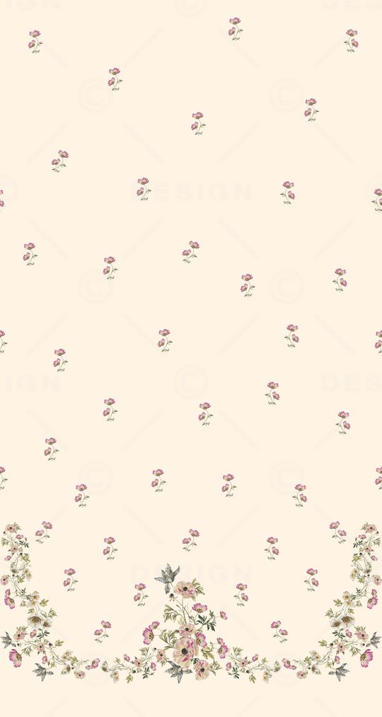 花卉印花花型图片