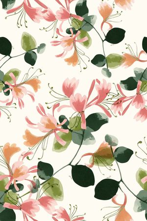 花卉印花花型图片