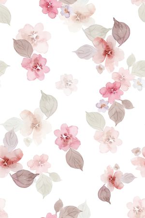 小清新印花花型图片