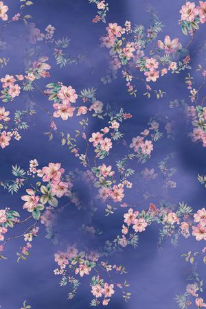 年轻女装印花花型图片