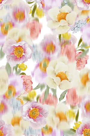 花卉印花花型图片