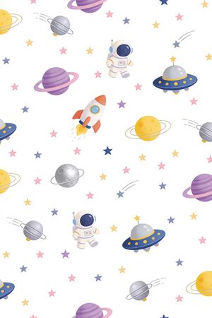 宇宙印花花型图片