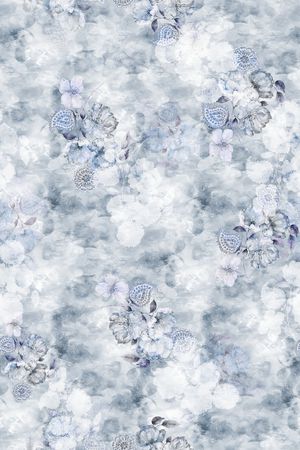 年轻女装印花花型图片