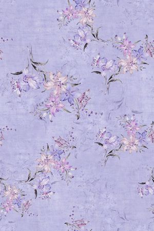 年轻女装印花花型图片