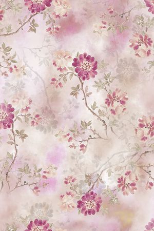 新中式印花花型图片