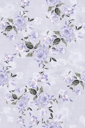 年轻女装印花花型图片