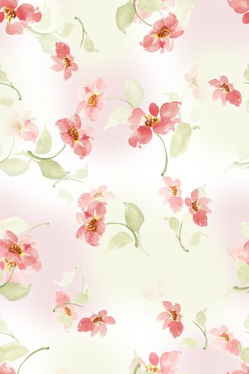花卉印花花型图片