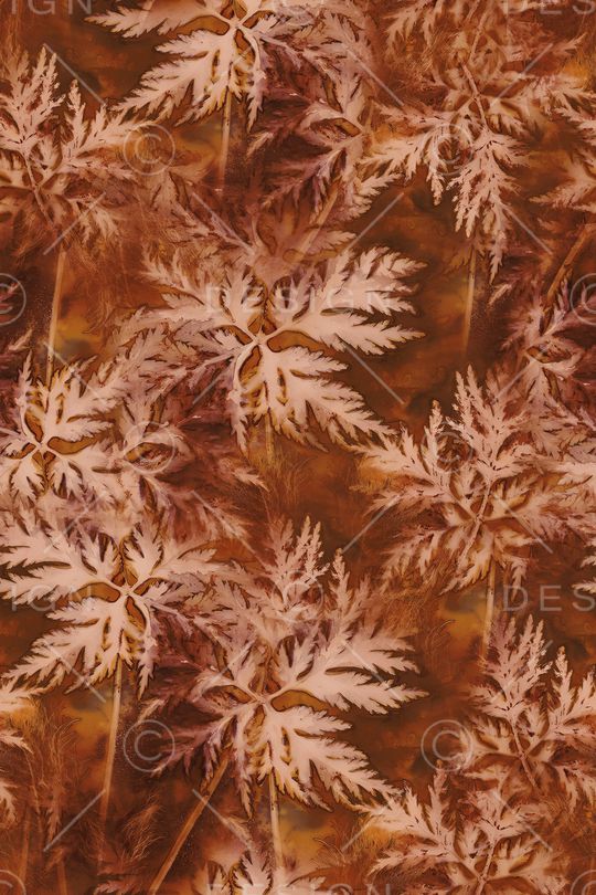 满版散花印花花型图片