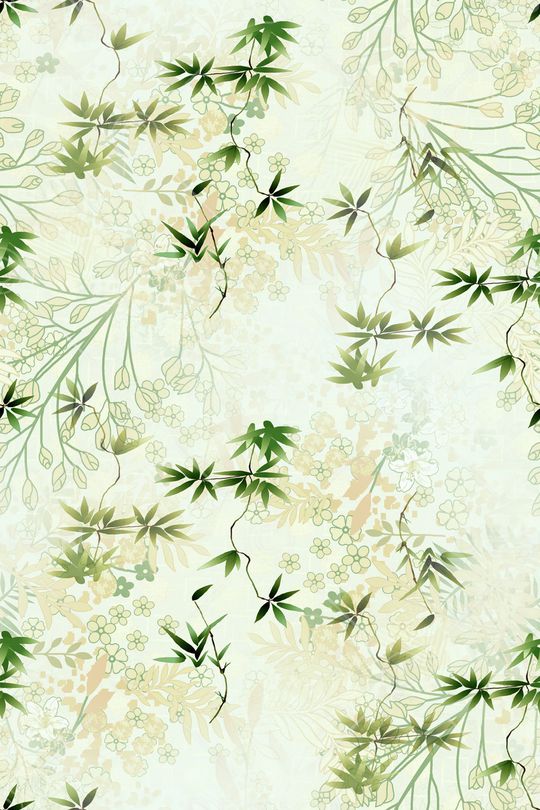 中国风印花花型图片